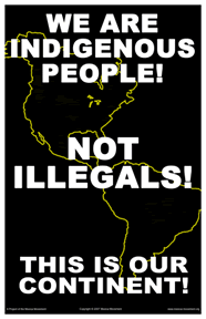 "we are not illegals"